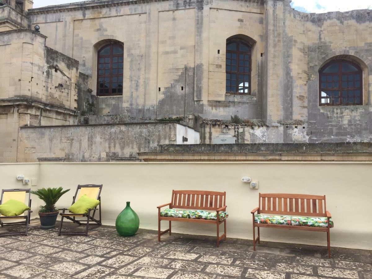Historic Terrace Apartment Lecce Exterior foto