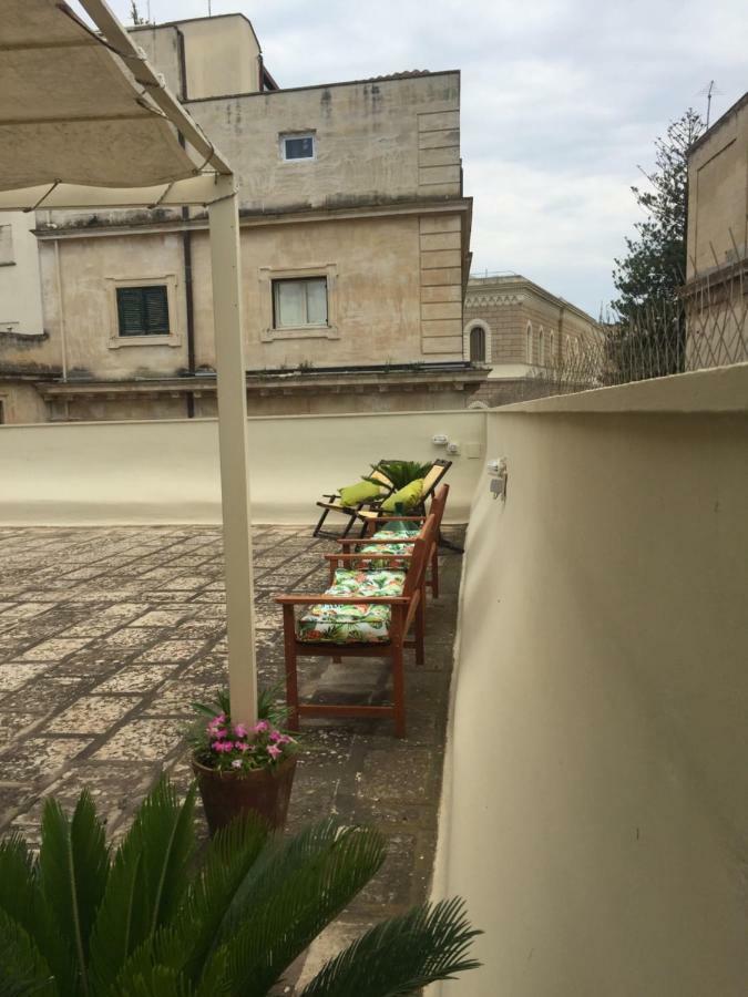 Historic Terrace Apartment Lecce Exterior foto